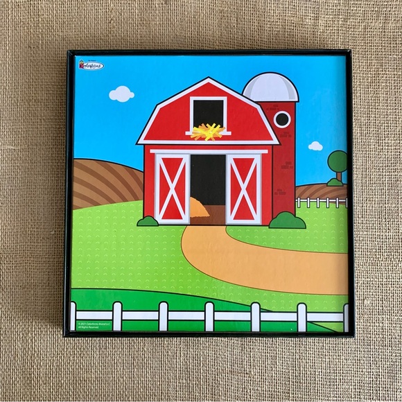 COLORFORMS Farm Picture Playset w/ Repositional Pieces for Story Fun Ages 3+ - Picture 3 of 14
